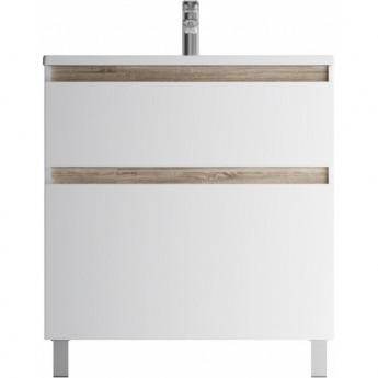 База под раковину, напольная, 80 см, 2 ящика, белый глянец AM.PM X-JOY База под раковину, напольная, 80 см, 2 ящика, белый глянец AM.PM X-JOY