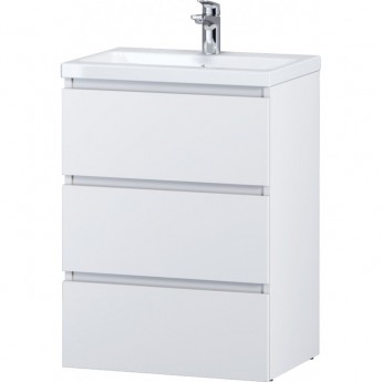 База с раковиной, напольная, 60 см, 3 ящика, белый глянец AM.PM GEM S M91-FSX0602-WC0602WG База с раковиной, напольная, 60 см, 3 ящика, белый глянец AM.PM GEM S M91-FSX0602-WC0602WG