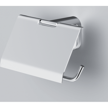 Держатель для туалетной бумаги с крышкой AM.PM X-JOY A84341400 Держатель для туалетной бумаги с крышкой AM.PM X-JOY A84341400