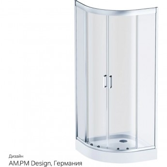 Душевой уголок 80х80 см, без поддона AM.PM GEM W90G-401-080WT Душевой уголок 80х80 см, без поддона AM.PM GEM W90G-401-080WT