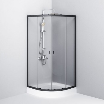 Душевое ограждение AM.PM X-JOY TWIN SLIDE без поддона, 90x90 W88G-205-090BT64 Душевое ограждение AM.PM X-JOY TWIN SLIDE без поддона, 90x90 W88G-205-090BT64