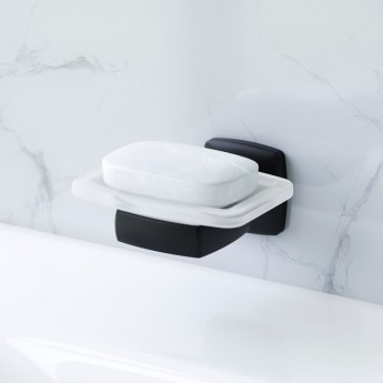 Мыльница стеклянная с настенным держателем AM.PM GEM Мыльница стеклянная с настенным держателем AM.PM GEM