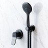 Набор: смеситель для душа, душевой набор и шланговое присоединение AM.PM X-JOY FB85A2H002
