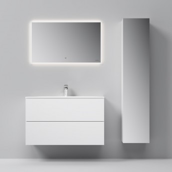 Шкаф-пенал подвесной 35 см, правый, белый глянец AM.PM SPIRIT 2.0 Шкаф-пенал подвесной 35 см, правый, белый глянец AM.PM SPIRIT 2.0