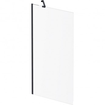 Шторка на борт ванны AM.PM GEM 80х140, фиксированная, черный, стекло прозрачное W90BS-080-140BT Шторка на борт ванны AM.PM GEM 80х140, фиксированная, черный, стекло прозрачное W90BS-080-140BT