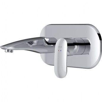 Смеситель для умывальника, монтируемый в стену AM.PM SENSATION F3072200 Смеситель для умывальника, монтируемый в стену AM.PM SENSATION F3072200