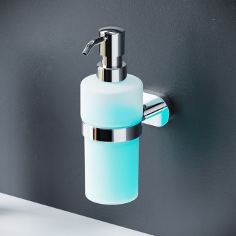 Стеклянный диспенсер для жидкого мыла, с настенным держателем AM.PM SENSE A7436900 Стеклянный диспенсер для жидкого мыла, с настенным держателем AM.PM SENSE A7436900