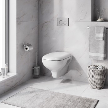 Унитаз подвесной FlashClean с сиденьем микролифт и звукоизолирующей прокладкой AM.PM LIKE Унитаз подвесной FlashClean с сиденьем микролифт и звукоизолирующей прокладкой AM.PM LIKE