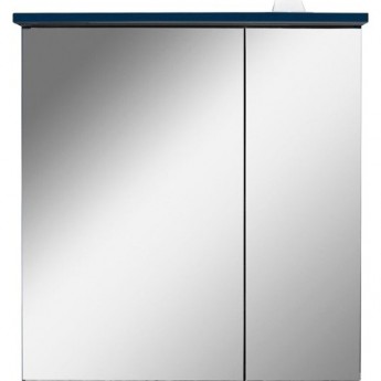 Зеркальный шкаф с подсветкой 60 см, левый, глубокий синий AM.PM SPIRIT 2.0 M70AMCL0601DM Зеркальный шкаф с подсветкой 60 см, левый, глубокий синий AM.PM SPIRIT 2.0 M70AMCL0601DM